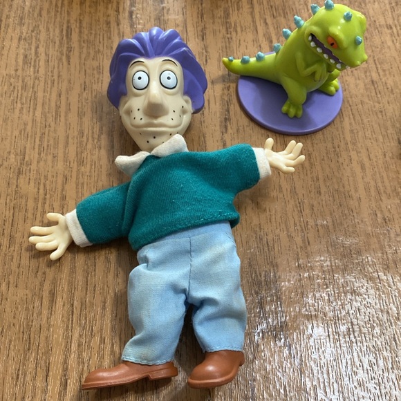 Large lot of Rugrats toys/VHS tapes, vintage - Picture 7 of 13